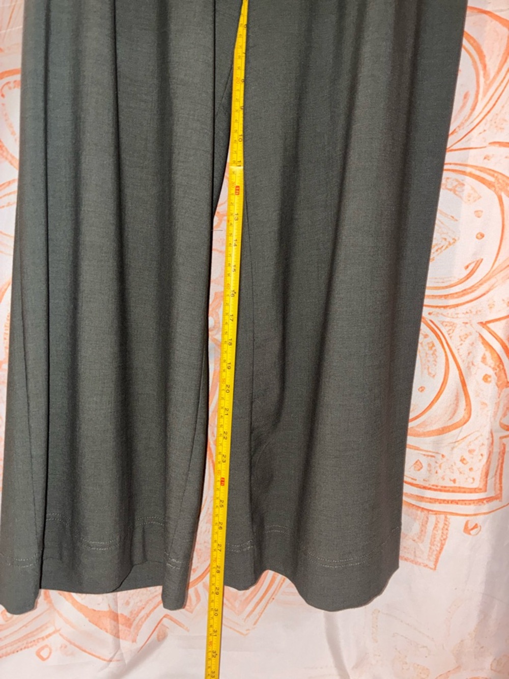 Democracy Dark Gray/Black Wide-Leg Pull-On Pants - Picture 6 of 9